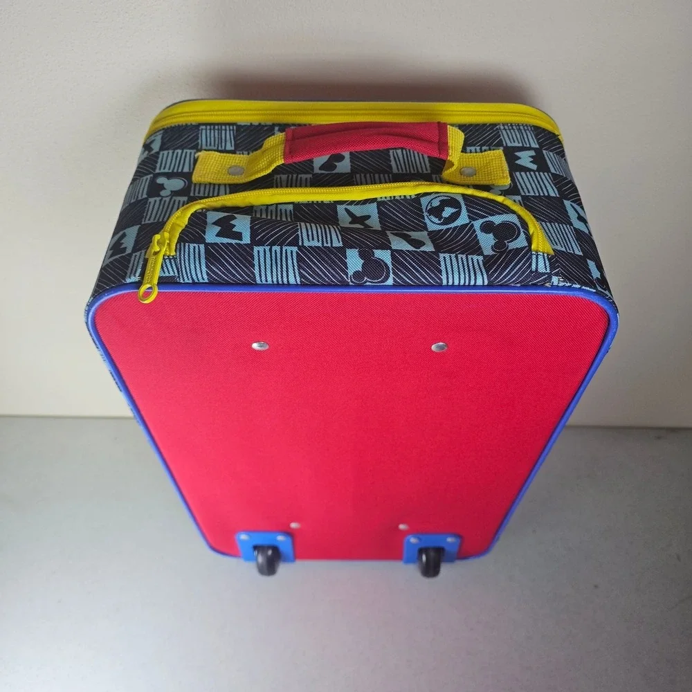 Disney Mickey Mouse American Tourister Luggage Let's‎ Go Explore Carry On 18x12